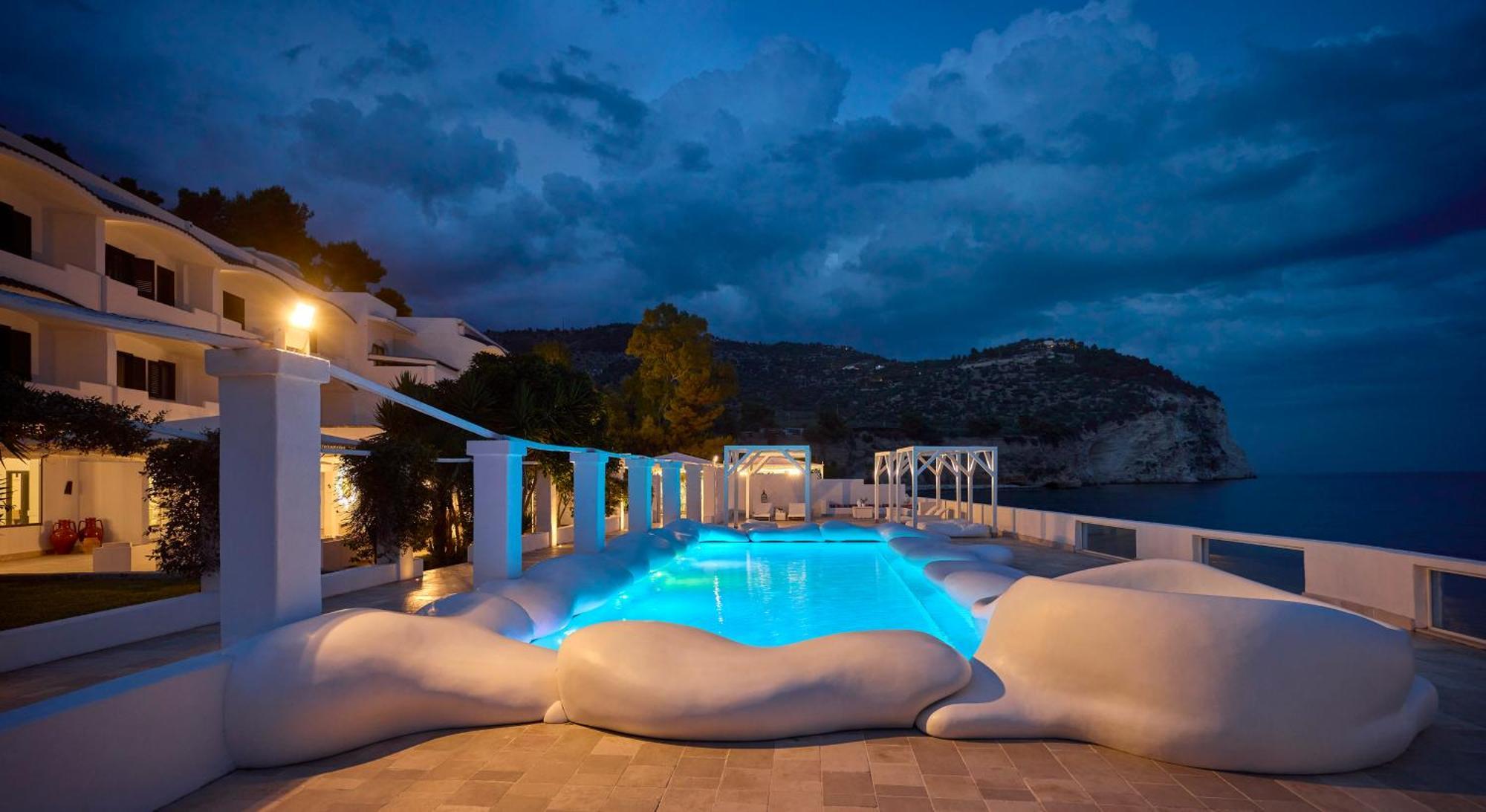 La Casa E Il Mare, Private Bay Hotel Mattinata Kültér fotó
